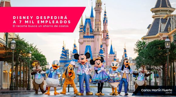 Por crisis económica, Disney  despedirá a 7 mil empleados