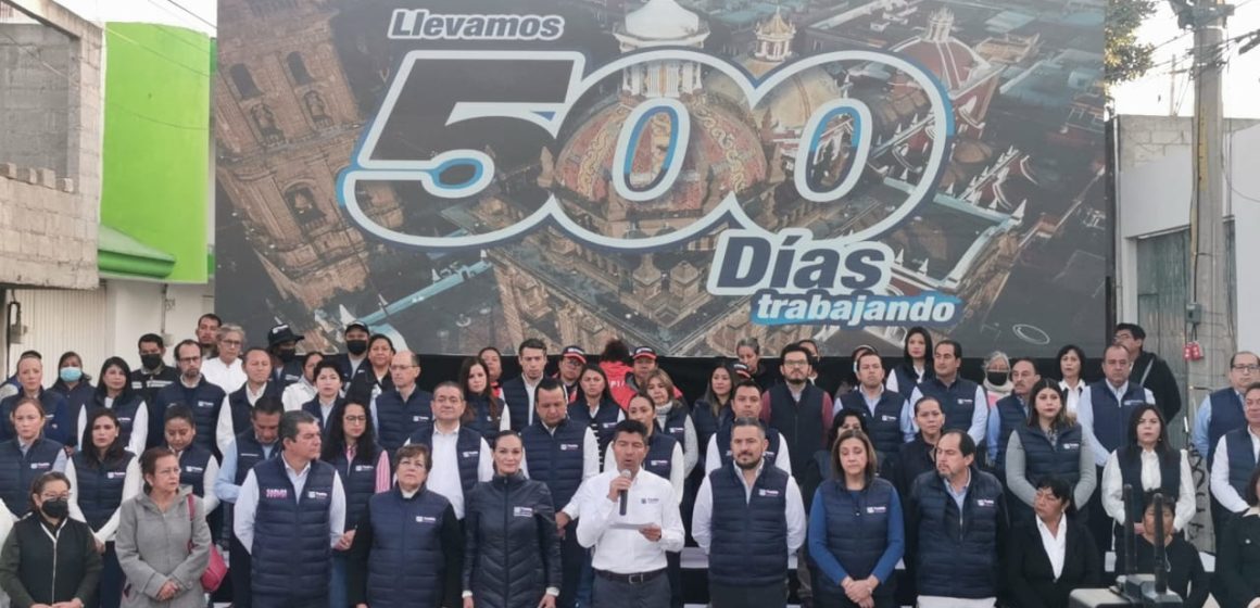 Cumple Eduardo Rivera 500 días de gobierno