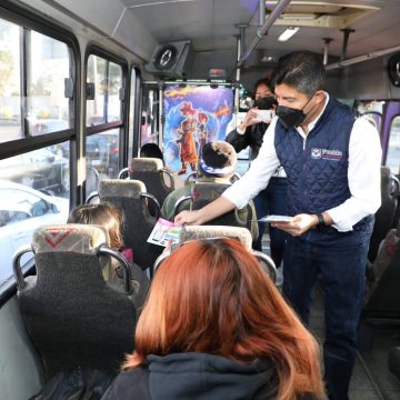 Implementan operativo “Contigo y en Ruta” en la ciudad de Puebla