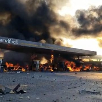Pipa explota en gasolinera de Tula, Hidalgo