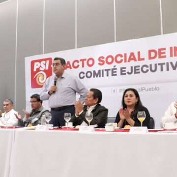 El gobernador Sergio Salomón Céspedes se reunió con integrantes del PSI