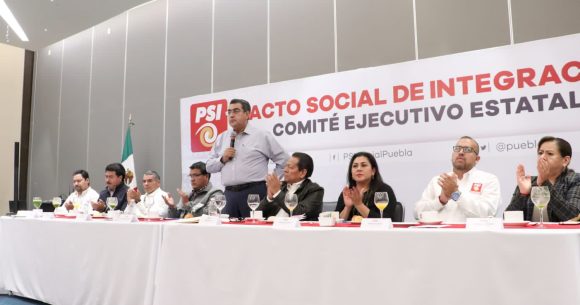 El gobernador Sergio Salomón Céspedes se reunió con integrantes del PSI
