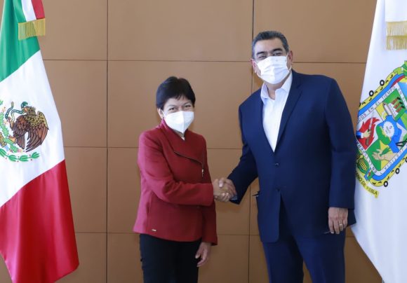 FpHWmkoWAAAuSt- Se reúne gobernador con rectora de la BUAP; para sumar esfuerzos en beneficio de los universitarios