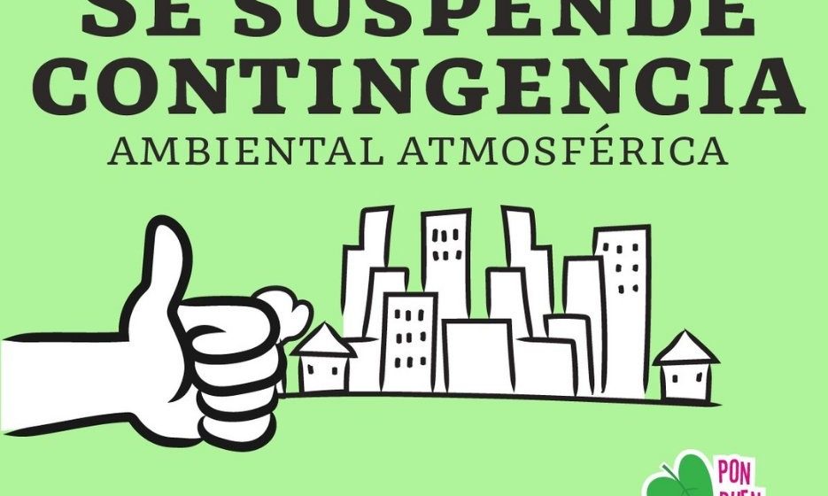 Suspenden Fase 1 de contingencia ambiental en CDMX