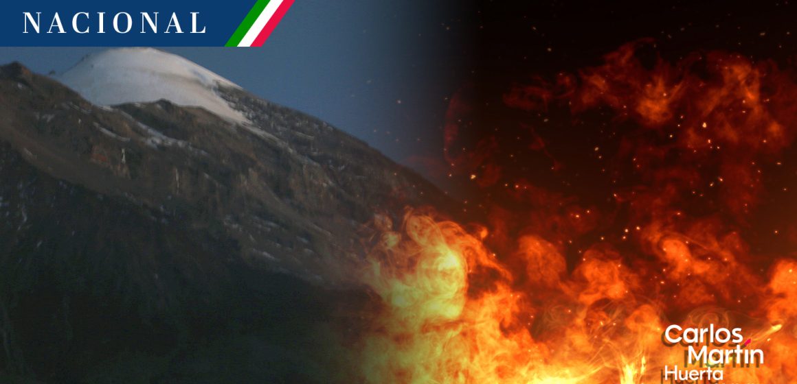 Incendio en las faldas del Pico de Orizaba se mantiene activo