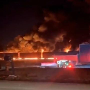 Descarrilamiento de tren en Ohio provoca incendio