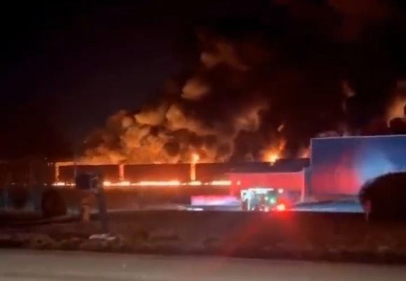 Descarrilamiento de tren en Ohio provoca incendio