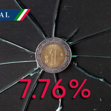 Inflación se ubicó en 7.76% la primera quincena de febrero en México