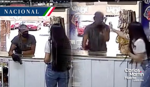 Joven rocía gas lacrimógeno a asaltante y frustra robo