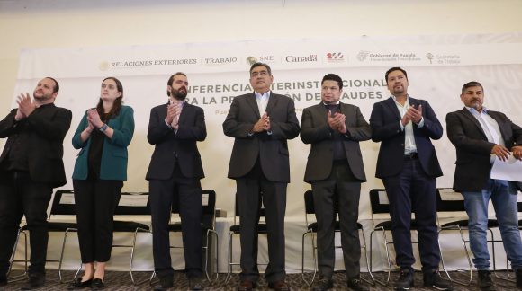 Conforman gobierno y sociedad frente sólido contra actividades fraudulentas: Sergio Salomón