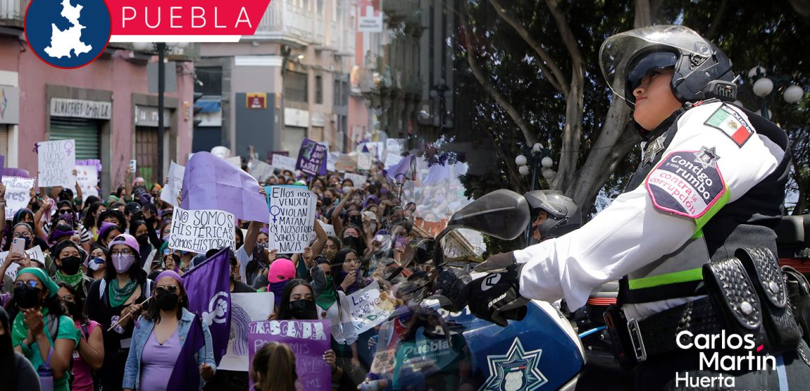 Garantizará Ayuntamiento de Puebla seguridad y respeto a la Marcha 8M