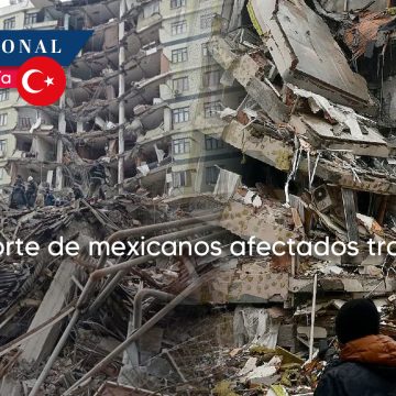 Sin reporte de mexicanos afectados tras sismo en Turquía
