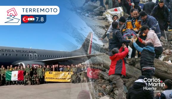 Misión Rescate de México llega a Turquía