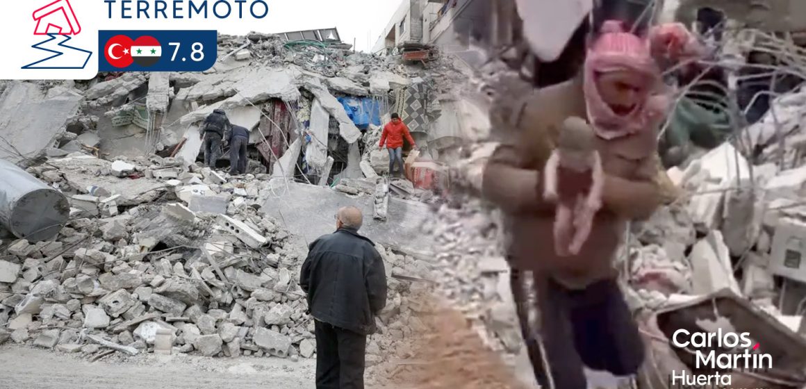 Nace bebé bajo los escombros en Siria; madre muere tras parto