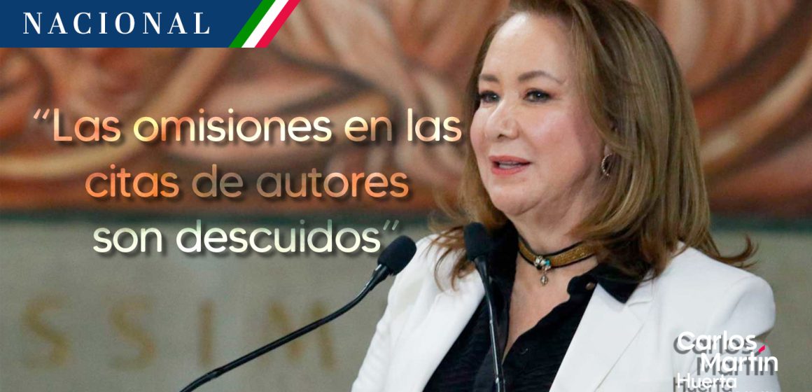 Omitió las citas por descuido: Abogado de Yasmín Esquivel tras presunto plagio en tesis de doctorado