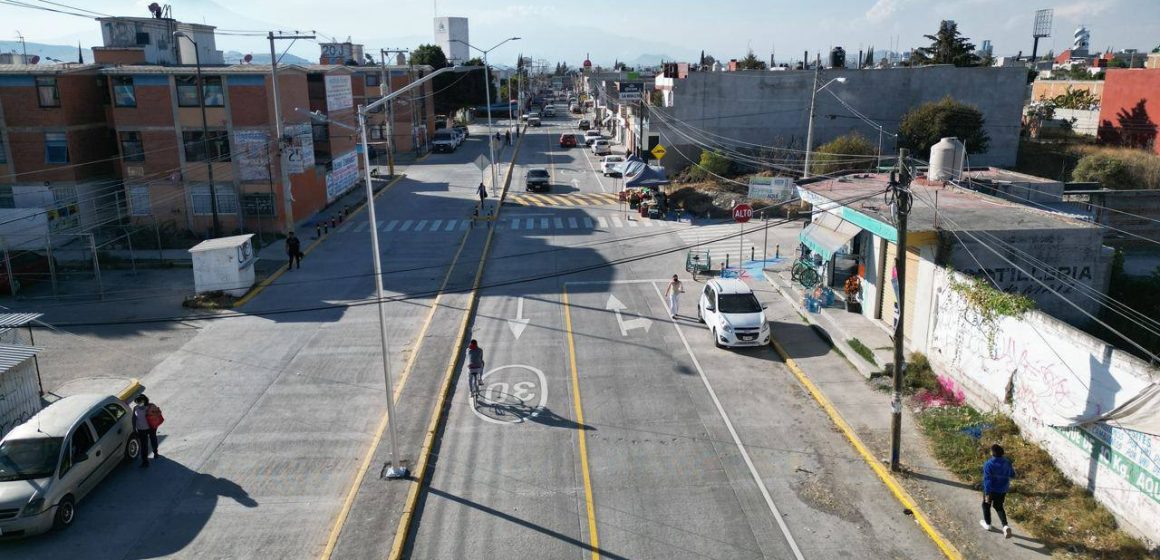 Entregan rehabilitación de calle en San Ramón; 6.7 mdp en inversión
