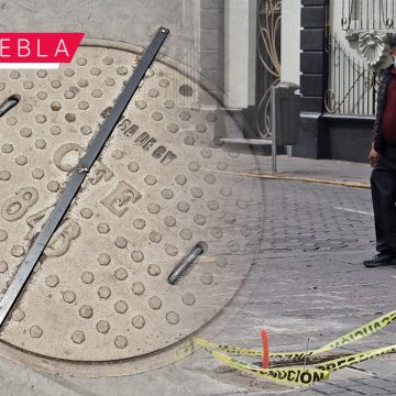 Desmantelan dos bandas que robaban tapas de registros en Puebla
