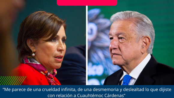 “Lo que dijiste de Cárdenas es desmemoria y deslealtad” Rosario Robles a AMLO