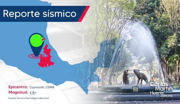 Sismo Coyoacán CDMX CDMX registra microsismo magnitud 1.5