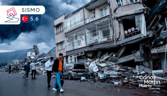 Turquía vive nuevo sismo magnitud 5.6; un deceso y 69 heridos el saldo