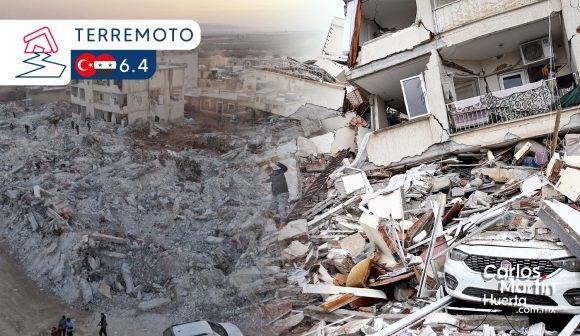 Ocho muertos es el saldo del sismo 6.4 en Turquía y Siria