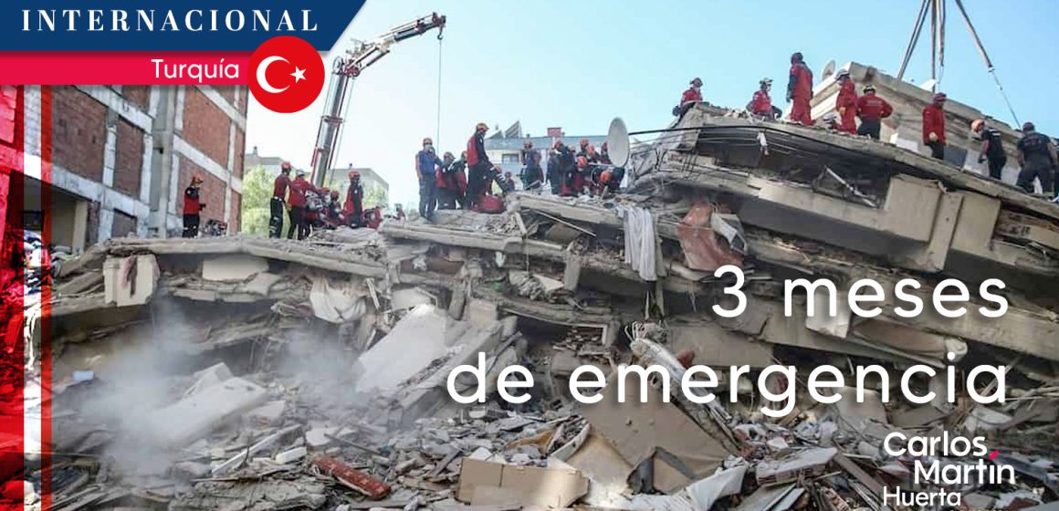 Turquía declara tres meses de estado de emergencia por terremotos