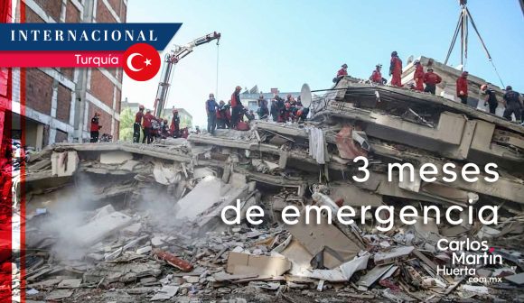 Turquía declara tres meses de estado de emergencia por terremotos