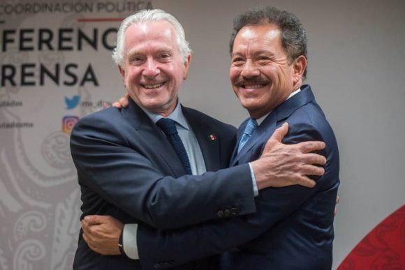 U2H2SPVKP5EQ3NOJKMJZ35XYFU Santiago Creel e Ignacio Mier liman asperezas y privilegian el diálogo