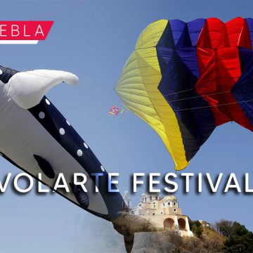 Llega a Cholula Volarte Festival; evento para los amantes de los papalotes