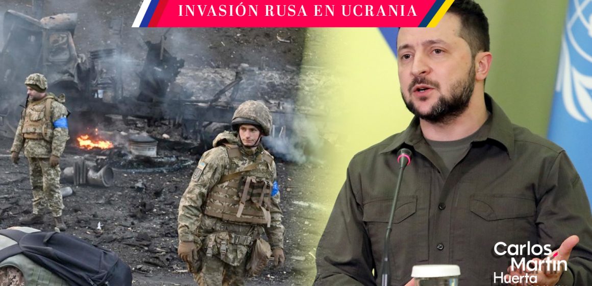 “Habrá victoria”, afirmó Zelensky al cumplirse un año de la invasión rusa