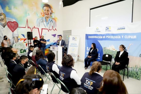 DIF de San Andrés Cholula encabeza acciones en pro de la salud mental
