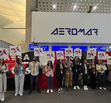 Trabajadores de Aeromar estallan huelga; para defender sus derechos laborales