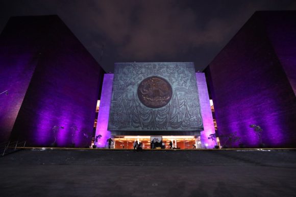 Cámara de Diputados se iluminó de color púrpura con motivo del Día Mundial de la Epilepsia