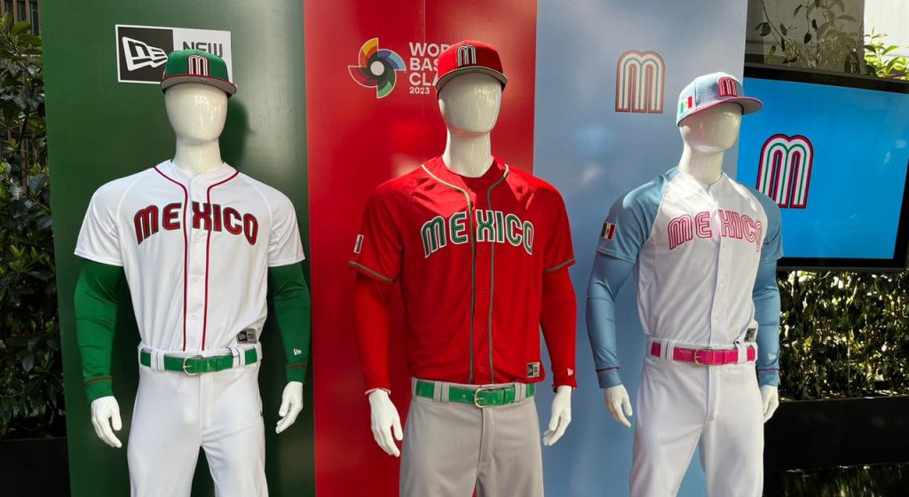 Presenta México uniformes para el Clásico Mundial de Béisbol