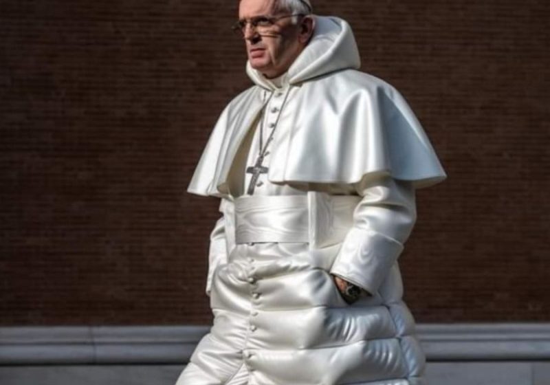 Fotografía del Papa Francisco creada con Inteligencia Artificial sorprende por outfit sofisticado