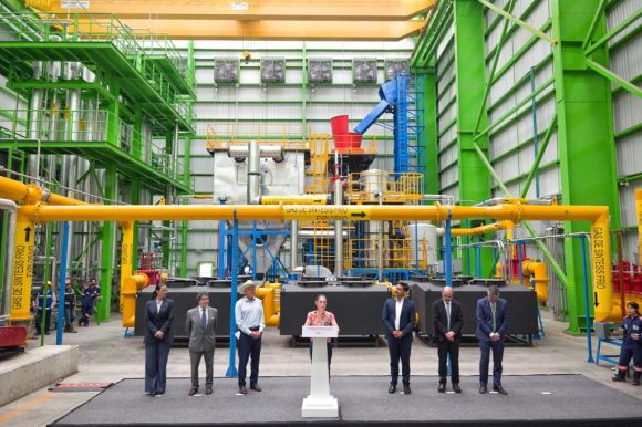 Con la Planta de Carbonización Hidrotermal, estamos reduciendo las emisiones contaminantes: Sheinbaum