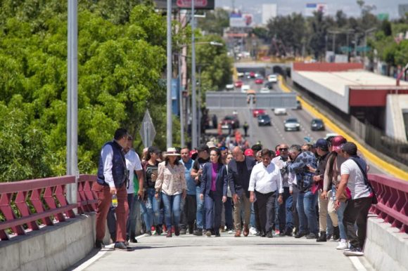 9a80f05f-7cc4-4173-a352-25fc265cd6f3 Sheinbaum: El Puente Gran Canal “Las Adelitas”, es una obra que beneficia a CDMX