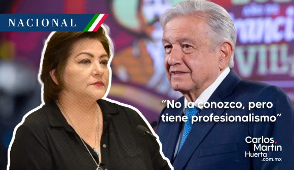 “No la conozco, pero tiene profesionalismo”: AMLO tras elección de Guadalupe Taddei