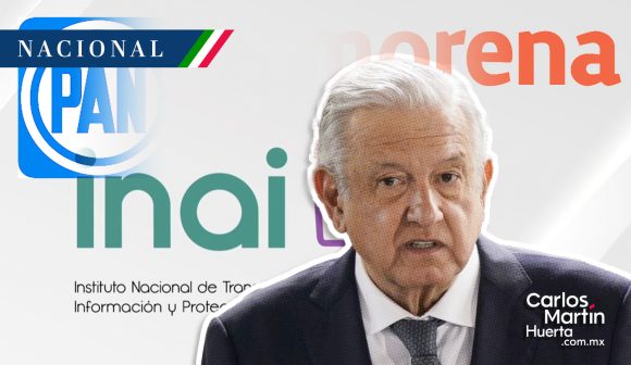 AMLO - INAI AMLO: Veto al INAI fue porque “hubo acuerdo” entre el PAN y Morena