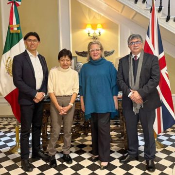 En la Embajada de México en Londres, la Rectora Lilia Cedillo avanza en futuras colaboraciones con universidades británicas