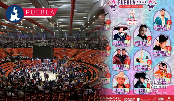 Conoce los artistas que estarán el Palenque de la Feria de Puebla