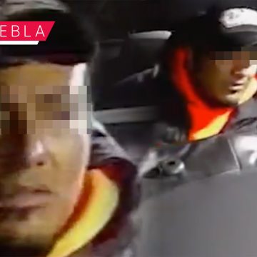 Asaltan a conductor de Uber en Huejotzingo; quedo grabado