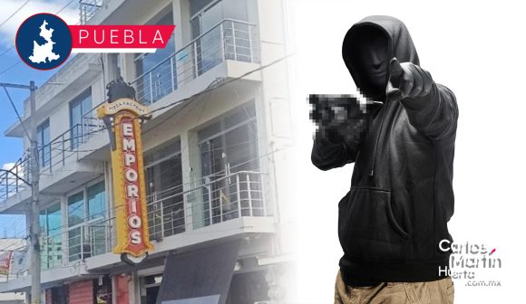 Asaltan a mano armada pizzería Emporios en el Centro de Izúcar