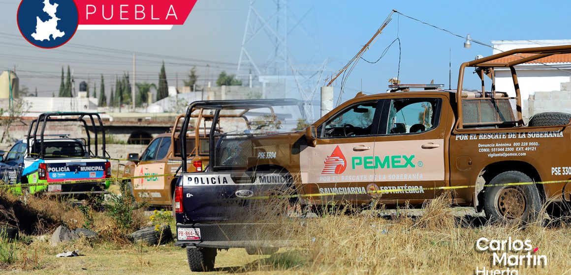 Huachigaseros atacan a balazos y lesionan a empleados de Pemex en Puebla