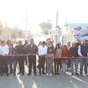 De la mano de la ciudadanía y Ayuntamiento se entrega nueva calle en Guadalupe Hidalgo