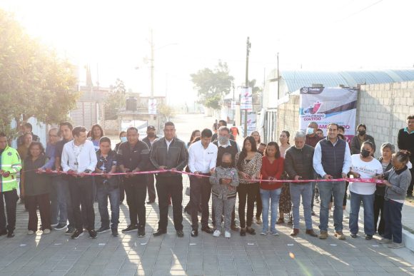 De la mano de la ciudadanía y Ayuntamiento se entrega nueva calle en Guadalupe Hidalgo