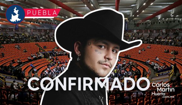 Christian Nodal, primer artista confirmado para Palenque de la Feria de Puebla