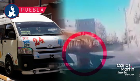 Combi atropella a mujer de la tercera edad en Centro Histórico; aquí las imágenes