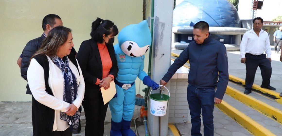 Fomentan entre los menores el cuidado del agua en San Andrés Cholula