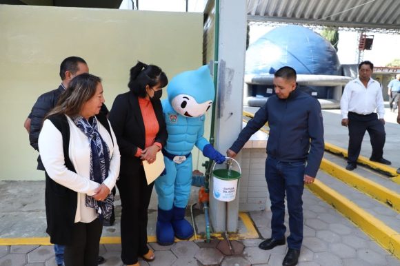 Fomentan entre los menores el cuidado del agua en San Andrés Cholula